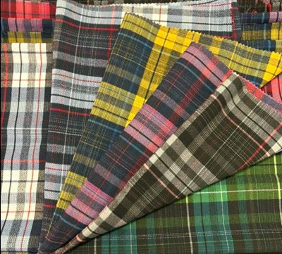 پارچه کنف چهارخونه